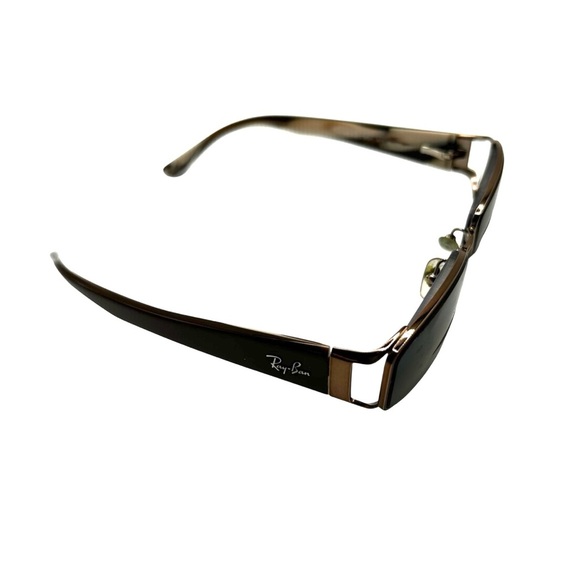 Ray-Ban‎ Brown & Tan Rectangle Eyeglass Frames. RB 6157 2531 - Picture 5 of 10